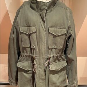 Fat Face Olive Green Outerwear Jacket